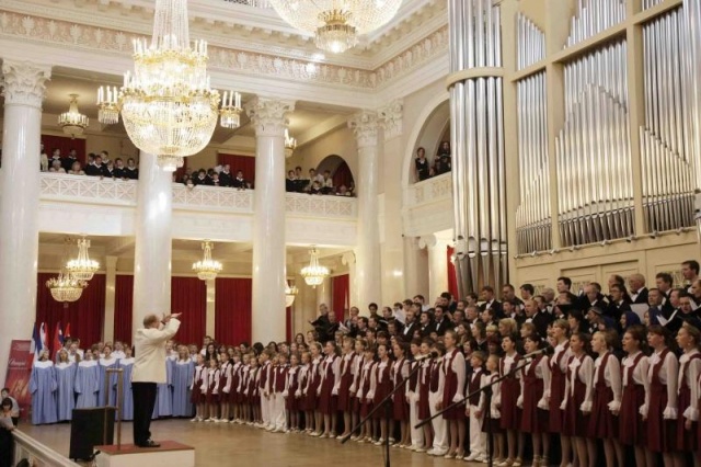 Хоровые коллективы соревнуются в Санкт-Петербурге